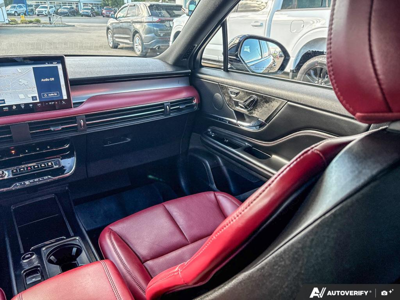 USED 2024 Lincoln Corsair Grand Touring - Infinite Black Metallic Exterior / EBONY/ETERNAL RED LEATHER TRIMMED Interior - $48,976 - Stock #EP4779 - VIN 5LMTJ5DZ4RUL05161 - Photo 25
