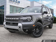 NEW 2025 Ford Bronco Sport Badlands - Carbonized Grey Metallic Exterior - $44,934 - Stock #E51375 - VIN 3FMCR9DA8SRF75360