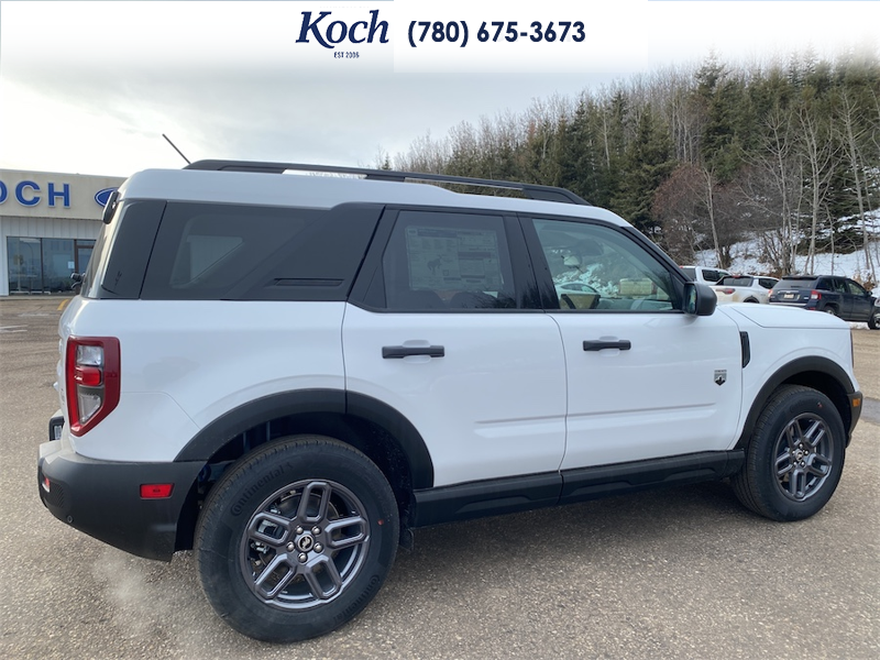 NEW 2025 Ford Bronco Sport Big Bend - Oxford White Exterior / LIGHT SMOKED TRUFFLE Interior - $37,725 - Stock #A25227 - VIN 3FMCR9BN9SRF12550 - Photo 12