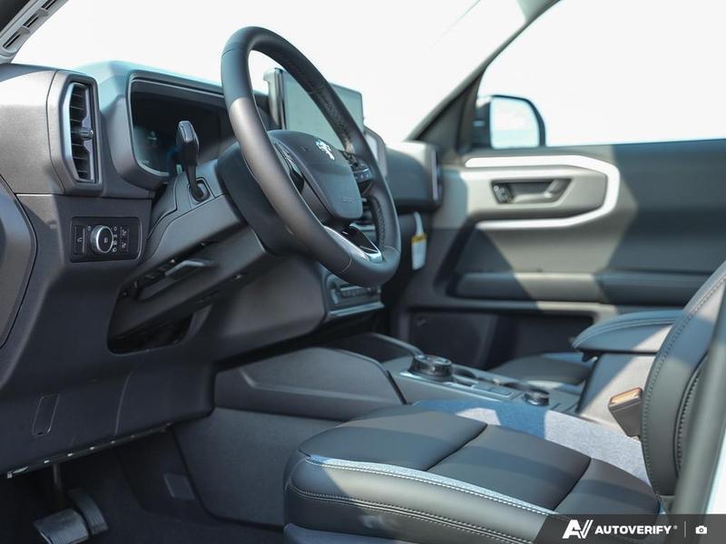 NEW 2025 Ford Bronco Sport Outer Banks - Oxford White Exterior / PLATINUM BLUE Interior - $41,909 - Stock #E51202 - VIN 3FMCR9CN9SRF21408 - Photo 13