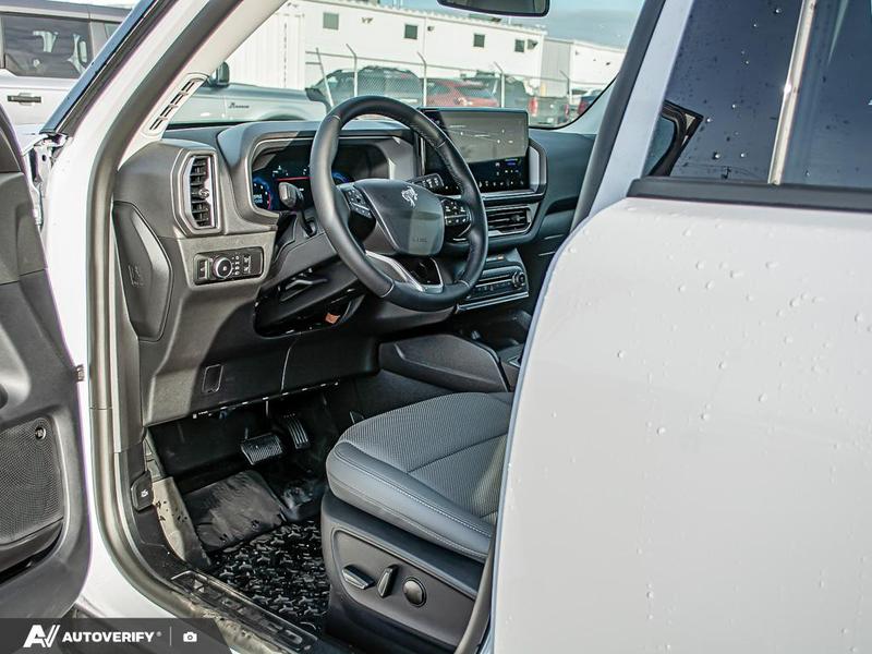 NEW 2025 Ford Bronco Sport Badlands - Oxford White Exterior / DARK SPACE GREY LEATHER Interior - $44,777 - Stock #D50943 - VIN 3FMCR9DA6SRF16470 - Photo 13
