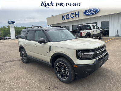 NEW 2025 Ford Bronco Sport Outer Banks - Desert Sand Exterior - $43,200 - Stock #A25284 - VIN 3FMCR9CN1SRF62521
