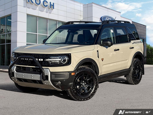 USED 2025 Ford Bronco Sport Badlands - Desert Sand Exterior - $44,950 - Stock #EP4759 - VIN 3FMCR9DA7SRE54089