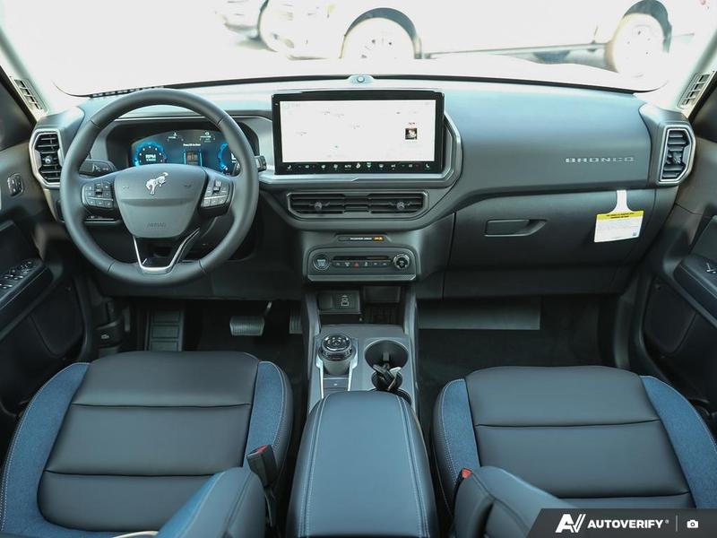 NEW 2025 Ford Bronco Sport Outer Banks - Oxford White Exterior / PLATINUM BLUE Interior - $41,909 - Stock #E51202 - VIN 3FMCR9CN9SRF21408 - Photo 25