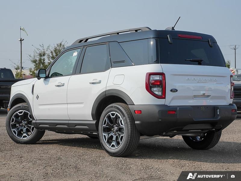NEW 2025 Ford Bronco Sport Outer Banks - Oxford White Exterior / PLATINUM BLUE Interior - $41,909 - Stock #E51202 - VIN 3FMCR9CN9SRF21408 - Photo 3