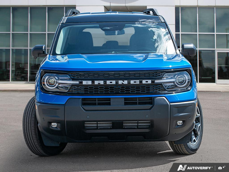 NEW 2025 Ford Bronco Sport Outer Banks - Velocity Blue Metallic Exterior / PLATINUM BLUE Interior - $39,959 - Stock #E51358 - VIN 3FMCR9CN4SRF63338 - Photo 2