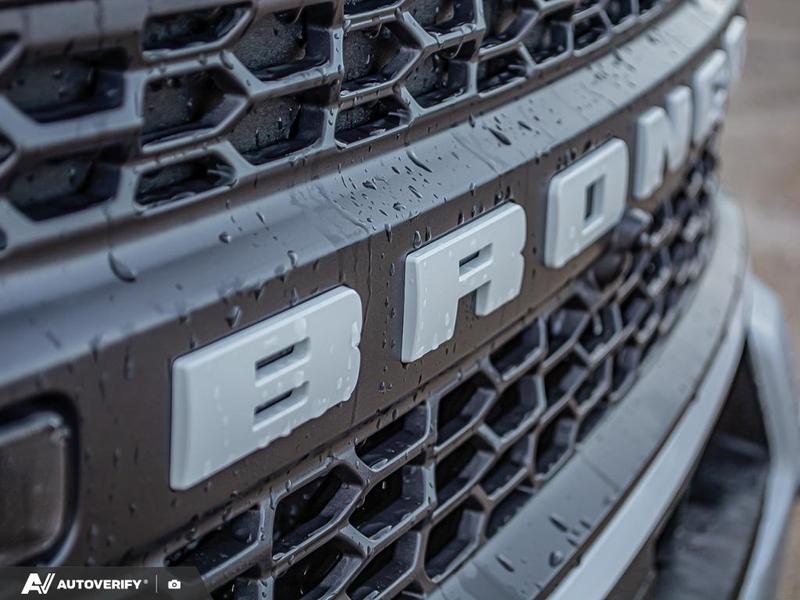 NEW 2025 Ford Bronco Sport Badlands - Oxford White Exterior / DARK SPACE GREY LEATHER Interior - $44,777 - Stock #D50943 - VIN 3FMCR9DA6SRF16470 - Photo 9