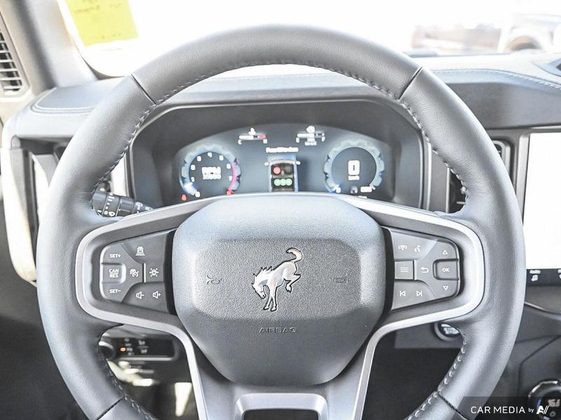DEMO 2025 Ford Bronco Badlands HOSS + Sasquatch Package - Azure Grey Metallic Tri-coat Exterior / BLACK LEATHER TRIM VINYL Interior - $81,884 - Stock #E50684 - VIN 1FMEE9BP3SLA60244 - Photo 14