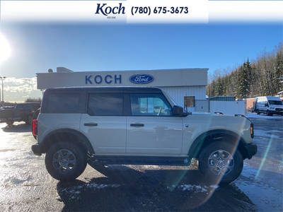NEW 2025 Ford Bronco Big Bend - VINYL SANDSTONE/BLACK SEATS Interior - $64,655 - Stock #A25261 - VIN 1FMDE7BH2SLB37078