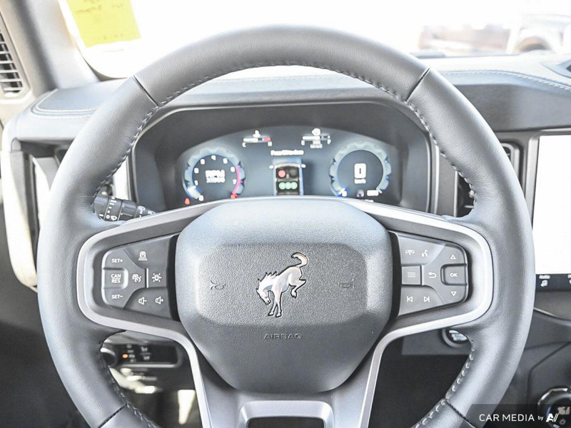 DEMO 2025 Ford Bronco Badlands HOSS + Sasquatch Package - Azure Grey Metallic Tri-coat Exterior / BLACK LEATHER TRIM VINYL Interior - $81,984 - Stock #E50684 - VIN 1FMEE9BP3SLA60244 - Photo 14