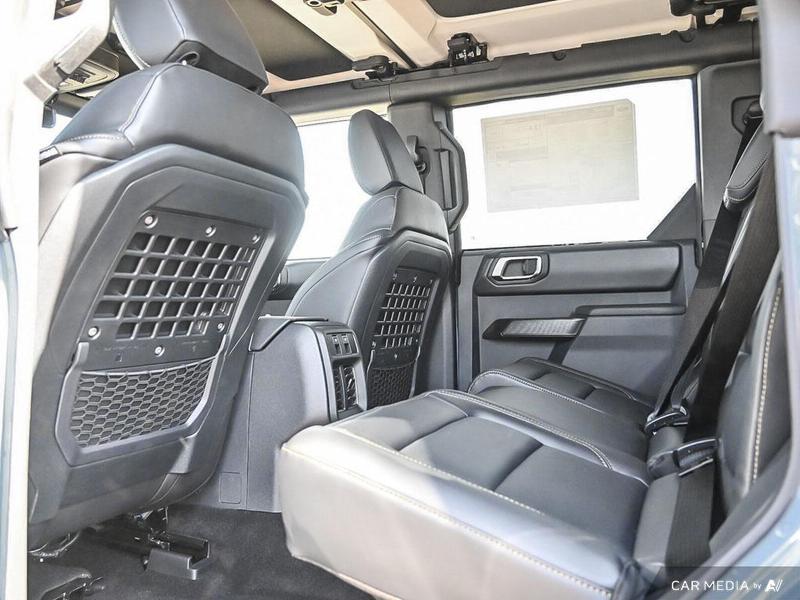 DEMO 2025 Ford Bronco Badlands HOSS + Sasquatch Package - Azure Grey Metallic Tri-coat Exterior / BLACK LEATHER TRIM VINYL Interior - $81,884 - Stock #E50684 - VIN 1FMEE9BP3SLA60244 - Photo 24