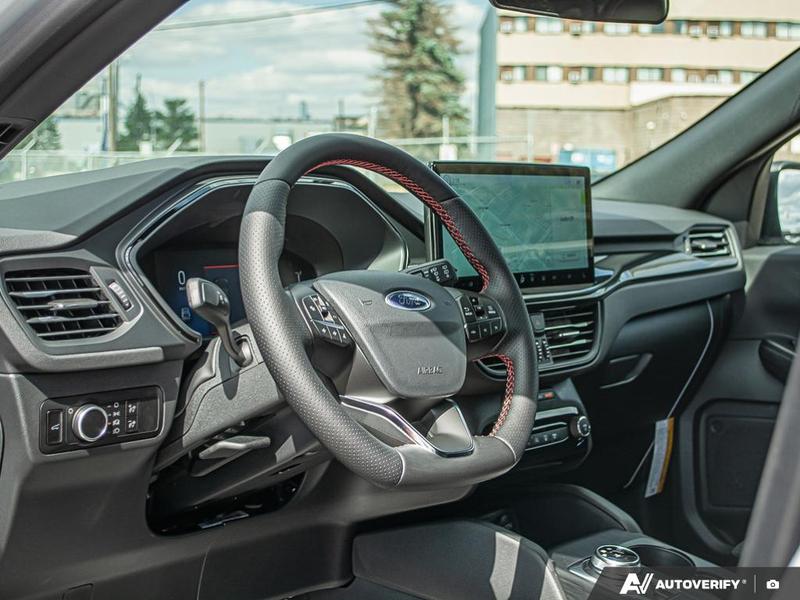 NEW 2025 Ford Escape ST-Line - Space Silver Metallic Exterior / EBONY VINYL/ RED STITCHING Interior - $36,893 - Stock #E51177 - VIN 1FMCU9MN8SUB54071 - Photo 13