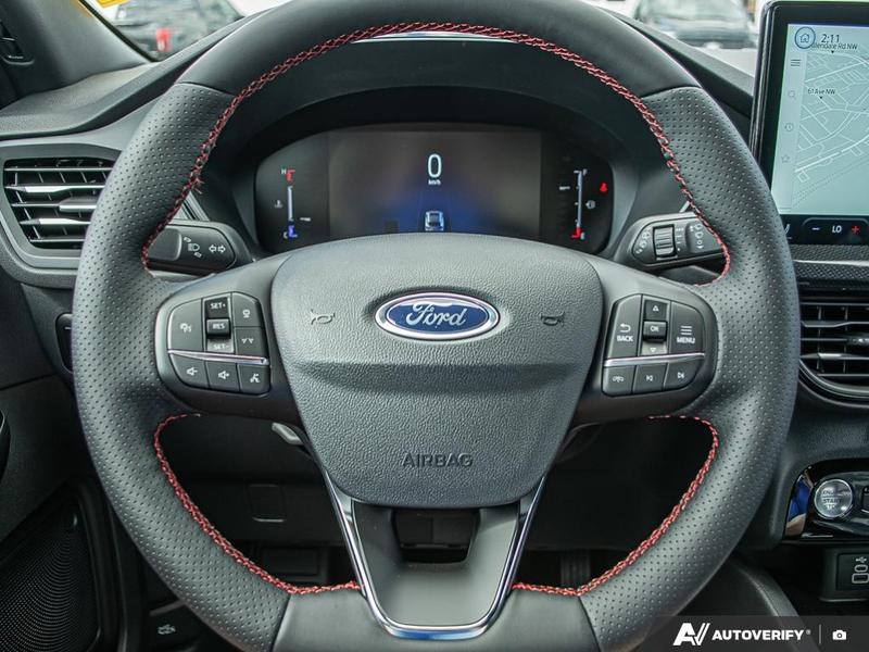 NEW 2025 Ford Escape ST-Line - Space Silver Metallic Exterior / EBONY VINYL/ RED STITCHING Interior - $36,893 - Stock #E51177 - VIN 1FMCU9MN8SUB54071 - Photo 14