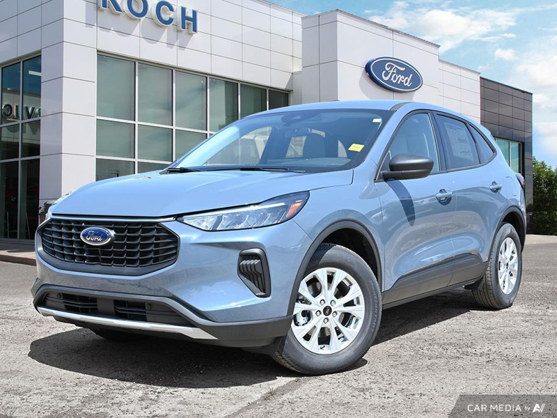 NEW 2025 Ford Escape Active - Vapor Blue Exterior / SPACE GRAY CLOTH Interior - $34,893 - Stock #E50361 - VIN 1FMCU9GN6SUA64820 - Photo 1