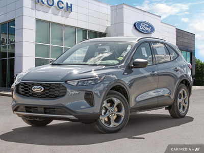 NEW 2025 Ford Escape ST-Line - Vapor Blue Exterior - $36,943 - Stock #E50673 - VIN 1FMCU9MN6SUB09291