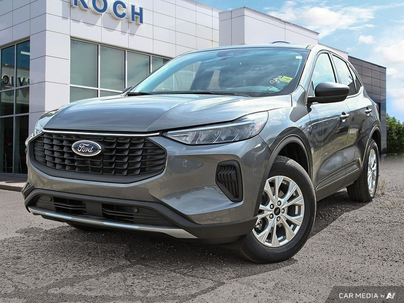 NEW 2025 Ford Escape Active - Carbonized Grey Metallic Exterior / EBONY CLOTH Interior - $35,143 - Stock #E51092 - VIN 1FMCU9GN0SUB25689 - Photo 1