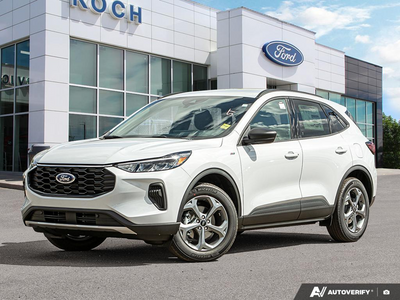 NEW 2025 Ford Escape ST-Line - Space Silver Metallic Exterior - $36,893 - Stock #E51177 - VIN 1FMCU9MN8SUB54071