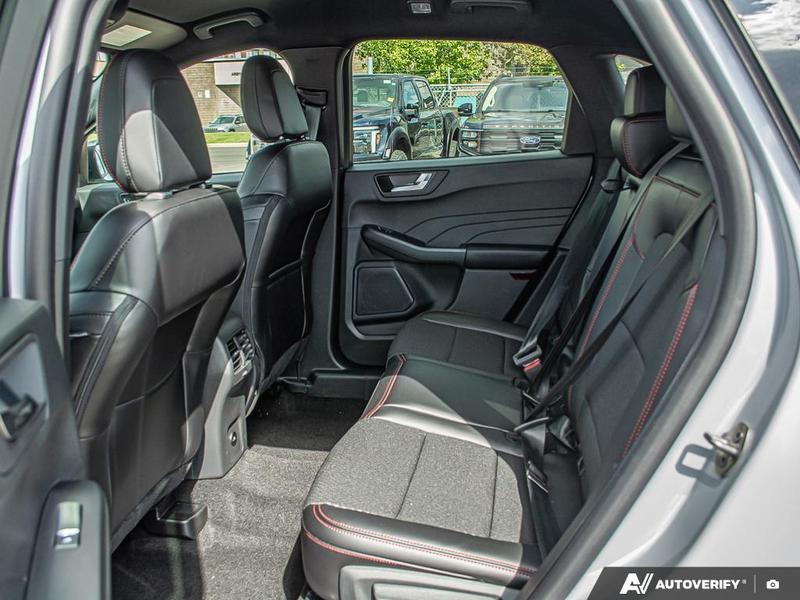 NEW 2025 Ford Escape ST-Line - Space Silver Metallic Exterior / EBONY VINYL/ RED STITCHING Interior - $36,893 - Stock #E51177 - VIN 1FMCU9MN8SUB54071 - Photo 26