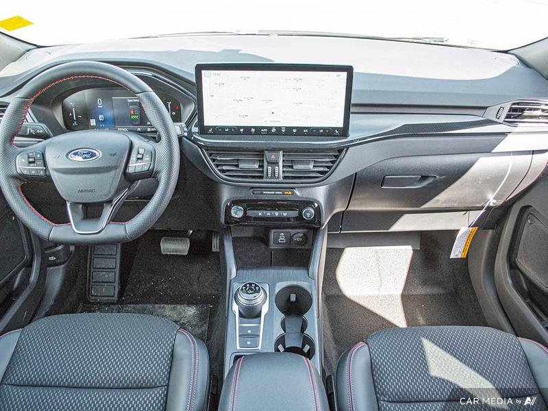 NEW 2025 Ford Escape ST-Line - Vapor Blue Exterior / EBONY VINYL/ RED STITCHING Interior - $36,943 - Stock #E50673 - VIN 1FMCU9MN6SUB09291 - Photo 27