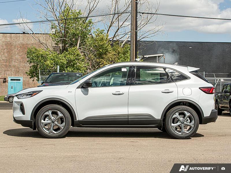 NEW 2025 Ford Escape ST-Line - Space Silver Metallic Exterior / EBONY VINYL/ RED STITCHING Interior - $36,893 - Stock #E51177 - VIN 1FMCU9MN8SUB54071 - Photo 3