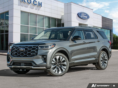 2025 Ford Explorer Platinum 1