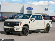 NEW 2025 Ford F-150 Platinum - Star White Tri-coat Metallic Exterior - $98,490 - Stock #D50884 - VIN 1FTFW7LD5SFB76848