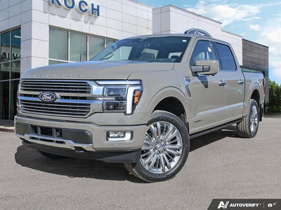 NEW 2025 Ford F-150 Platinum Plus - Limited Edition - Marsh Gray Exterior - $100,914 - Stock #E51373 - VIN 1FTFW7LD6SFC60127