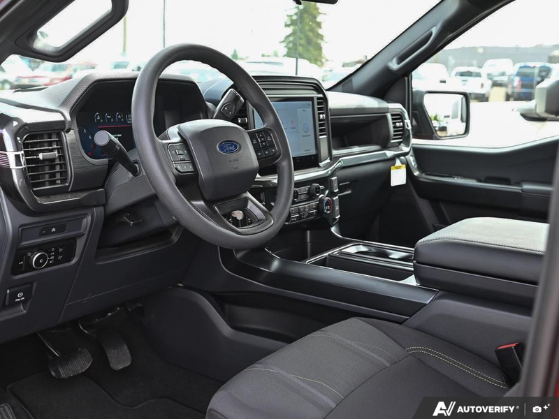 NEW 2025 Ford F-150 LOBO - Rapid Red Tri-coat Metallic Exterior / BLACK STX CLOTH Interior - $63,899 - Stock #E51376 - VIN 1FTEW2L59SFC08241 - Photo 12