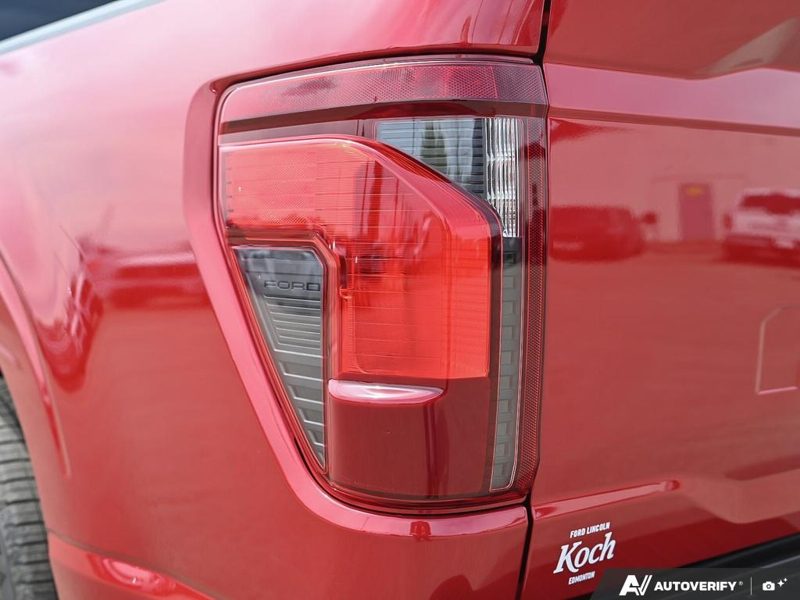 NEW 2025 Ford F-150 LOBO - Rapid Red Tri-coat Metallic Exterior / BLACK STX CLOTH Interior - $63,899 - Stock #E51376 - VIN 1FTEW2L59SFC08241 - Photo 13
