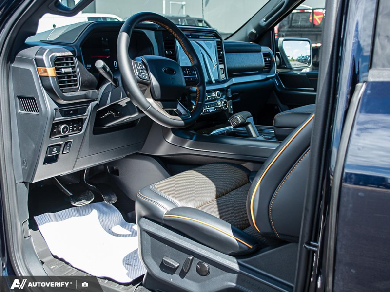 NEW 2025 Ford F-150 Tremor - Antimatter Blue Metallic Exterior / BLACK TREMOR LEATHER Interior - $92,201 - Stock #D51014 - VIN 1FTFW4L52SFC33028 - Photo 13