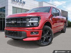 NEW 2025 Ford F-150 LOBO - Rapid Red Tri-coat Metallic Exterior - $62,899 - Stock #E51376 - VIN 1FTEW2L59SFC08241