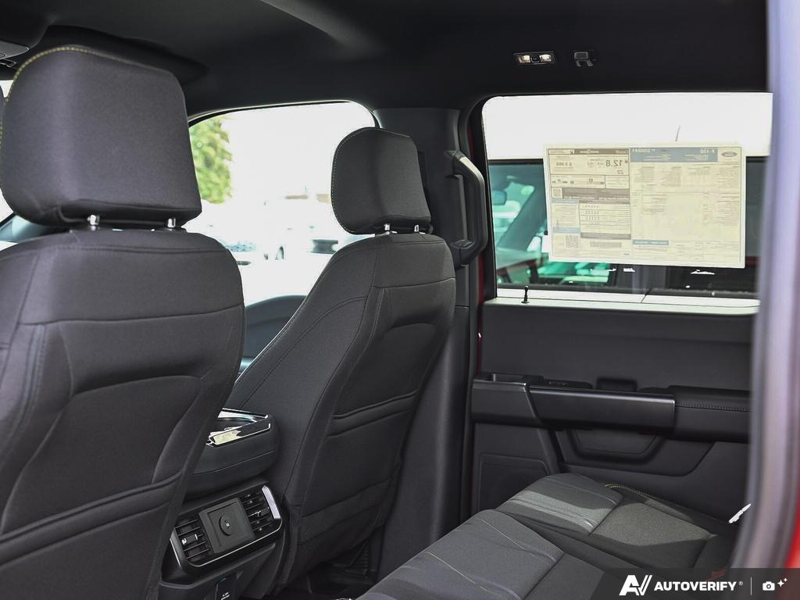 NEW 2025 Ford F-150 LOBO - Rapid Red Tri-coat Metallic Exterior / BLACK STX CLOTH Interior - $63,899 - Stock #E51376 - VIN 1FTEW2L59SFC08241 - Photo 24