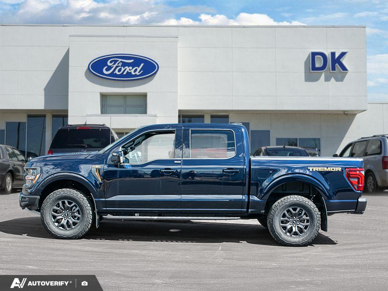 NEW 2025 Ford F-150 Tremor - Antimatter Blue Metallic Exterior / BLACK TREMOR LEATHER Interior - $92,201 - Stock #D51014 - VIN 1FTFW4L52SFC33028 - Photo 3