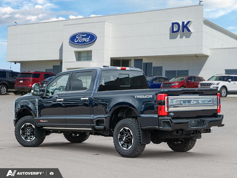 NEW 2025 Ford F-350 Super Duty Platinum - Antimatter Blue Metallic Exterior / ADMIRAL BLUE LIGHT SLATE Interior - $119,964 - Stock #D51012 - VIN 1FT8W3BM7SED74016 - Photo 4