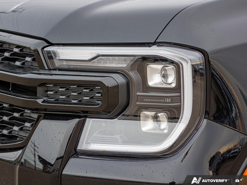 NEW 2025 Ford Ranger Lariat - Shadow Black Exterior / EBONY LEATHER-TRIMMED Interior - $53,899 - Stock #E51335 - VIN 1FTER4KH9SLE62161 - Photo 10