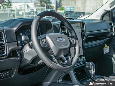 NEW 2025 Ford Ranger XLT - EBONY PREMIUM CLOTH Interior - $49,974 - Stock #E51173 - VIN 1FTER4HH0SLE36409
