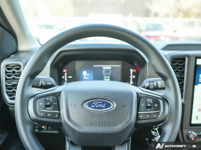 NEW 2025 Ford Ranger XL - Carbonized Grey Metallic Exterior / EBONY PREMIUM CLOTH Interior - $44,909 - Stock #E51267 - VIN 1FTER4PH3SLE51617 - Photo 14