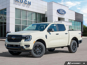 NEW 2025 Ford Ranger XLT - Desert Sand Exterior - $47,874 - Stock #E51173 - VIN 1FTER4HH0SLE36409