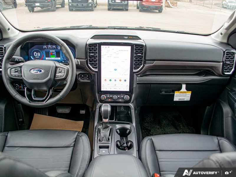 NEW 2025 Ford Ranger Lariat - Shadow Black Exterior / EBONY LEATHER-TRIMMED Interior - $53,899 - Stock #E51335 - VIN 1FTER4KH9SLE62161 - Photo 27