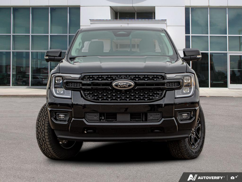 NEW 2025 Ford Ranger Lariat - Shadow Black Exterior / EBONY LEATHER-TRIMMED Interior - $53,899 - Stock #E51335 - VIN 1FTER4KH9SLE62161 - Photo 2
