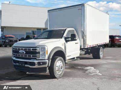 NEW 2025 Ford Super Duty F-600 DRW XLT - Oxford White Exterior - $117,777 - Stock #D50735 - VIN 1FDFF6LT8SDA15127