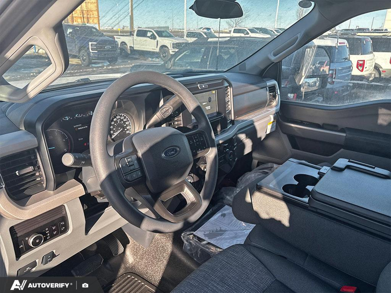 NEW 2025 Ford Super Duty F-600 DRW XLT - Oxford White Exterior / MEDIUM DARK SLATE CLOTH Interior - $114,777 - Stock #D50735 - VIN 1FDFF6LT8SDA15127 - Photo 9