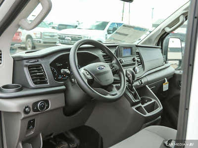 NEW 2025 Ford Transit Cargo Van T-250 Low Roof - DARK PALAZZO GRAY Interior - $56,372 - Stock #E50131 - VIN 1FTBR1Y87SKA00258