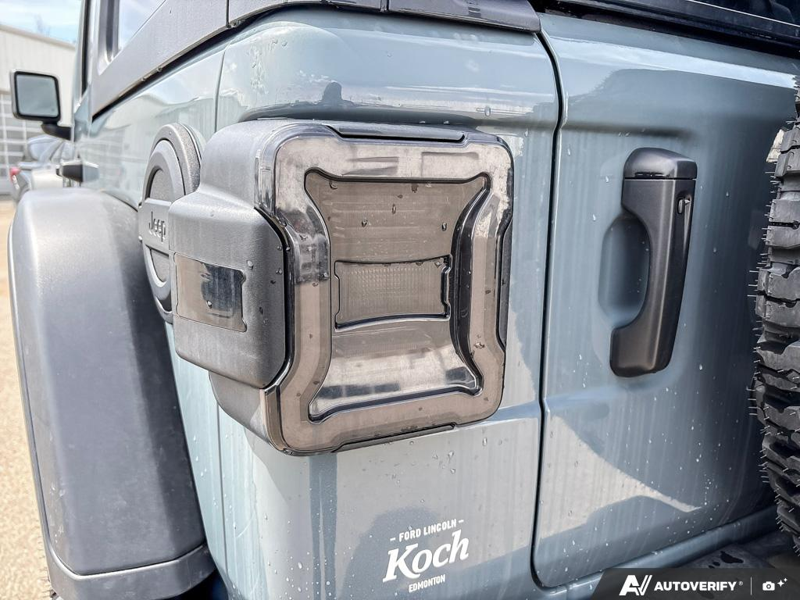 USED 2025 Jeep Wrangler Willys - Gray Exterior - $55,976 - Stock #E51160A - VIN 1C4PJXDN4SW515500 - Photo 11