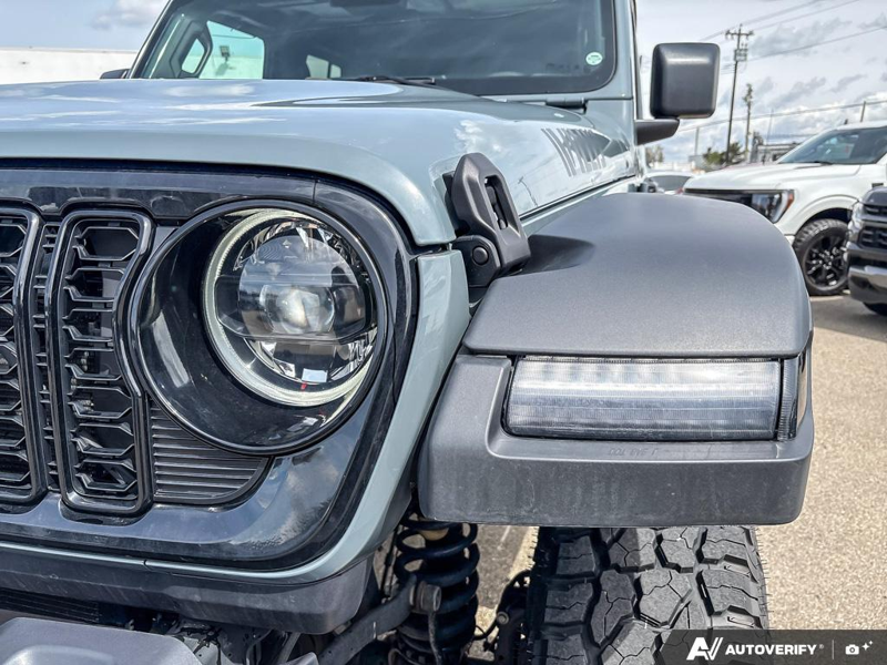 USED 2025 Jeep Wrangler Willys - Gray Exterior - $55,976 - Stock #E51160A - VIN 1C4PJXDN4SW515500 - Photo 8