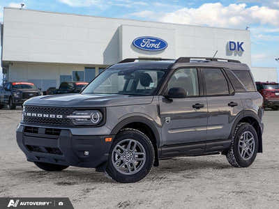 NEW 2026 Ford Bronco Sport Big Bend - Carbonized Grey Metallic Exterior - $42,517 - Stock #D60197 - VIN 3FMCR9BN2TRE11075