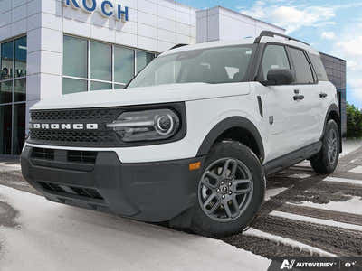 NEW 2026 Ford Bronco Sport Big Bend - Oxford White Exterior - $39,859 - Stock #E60447 - VIN 3FMCR9BN3TRE28855