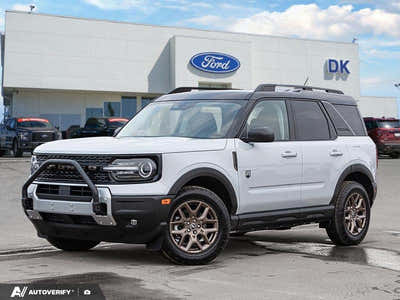 NEW 2026 Ford Bronco Sport Big Bend - Space White Metallic Exterior - $46,382 - Stock #D60447 - VIN 3FMCR9BN2TRE05020