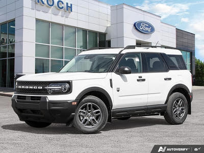 NEW 2026 Ford Bronco Sport Big Bend - Oxford White Exterior - $39,859 - Stock #E60439 - VIN 3FMCR9BN0TRE27789