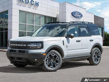 NEW 2026 Ford Bronco Sport Outer Banks - Space White Metallic Exterior - $44,999 - Stock #E60378 - VIN 3FMCR9CNXTRE18094